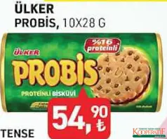 ÜLKER PROBİS BİSKÜVİ 10X28 G